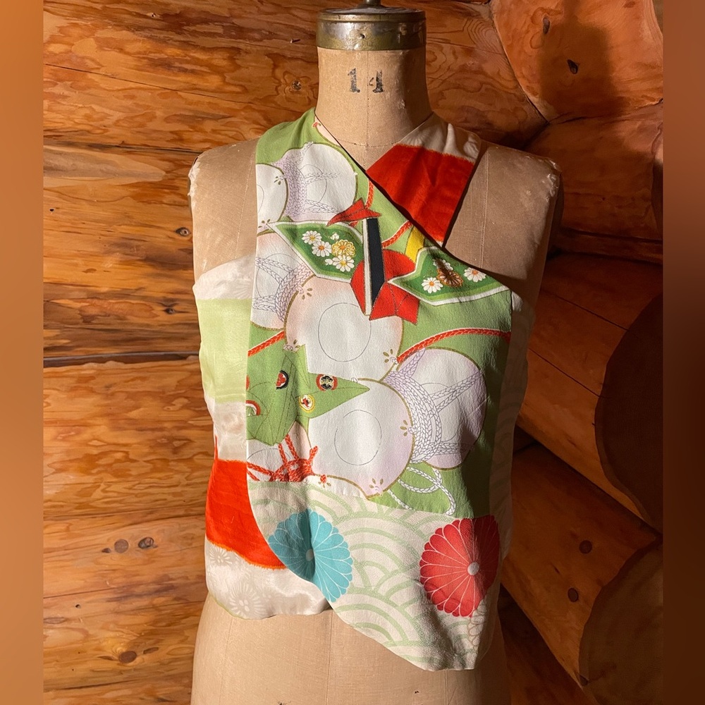 Helena Jordao Cream Satin Top